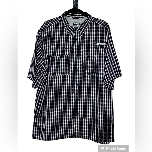 Habit 40t Solar Factor Striped Shirt Sz XL - Picture 1 of 7